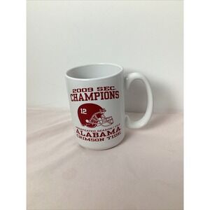 2009 Alabama Football SEC Champions Undefeated Season 13-0 Coffee Mug Roll Tide